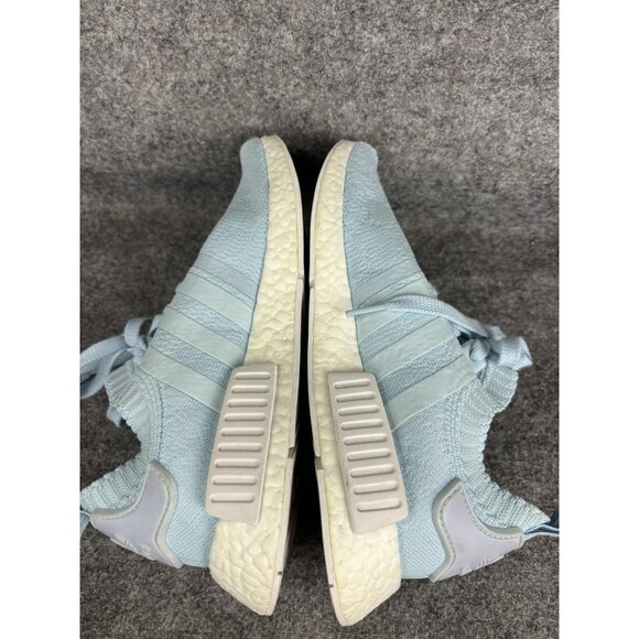 Adidas Originals NMD R1 Shoes Womens Size 7 Light Blue Boost Running Sneakers - Picture 7 of 8